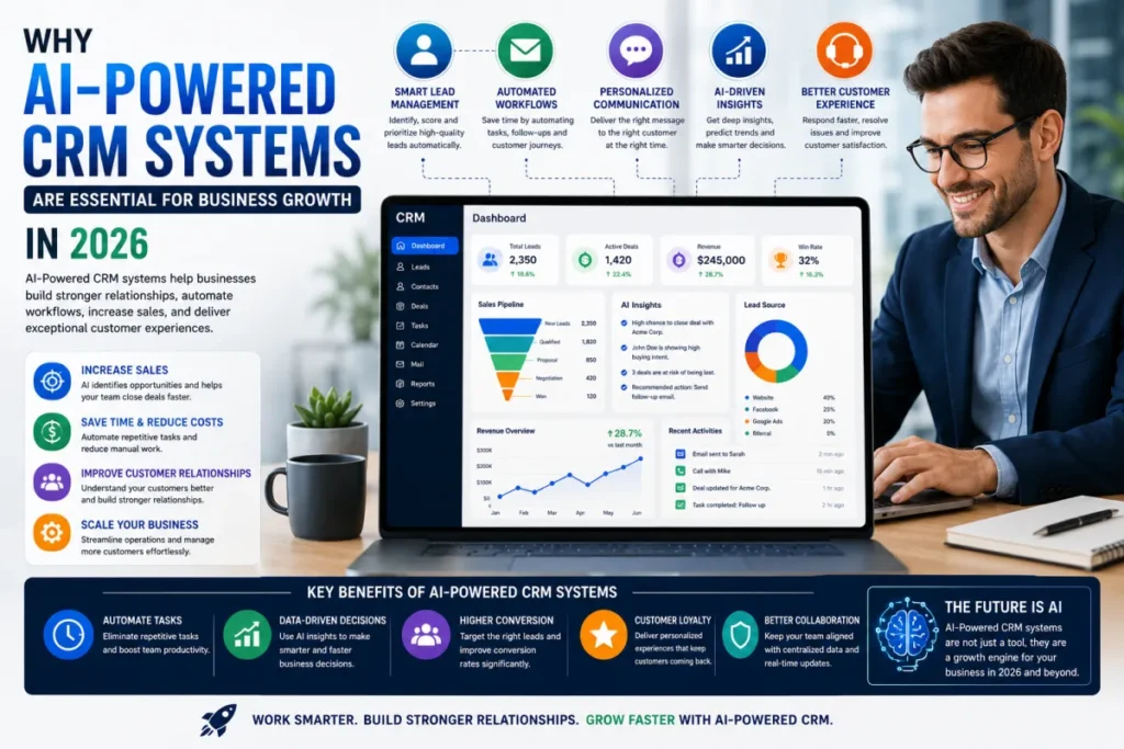 Why AI-Powered CRM Systems Are Essential for Business Growth in 2026