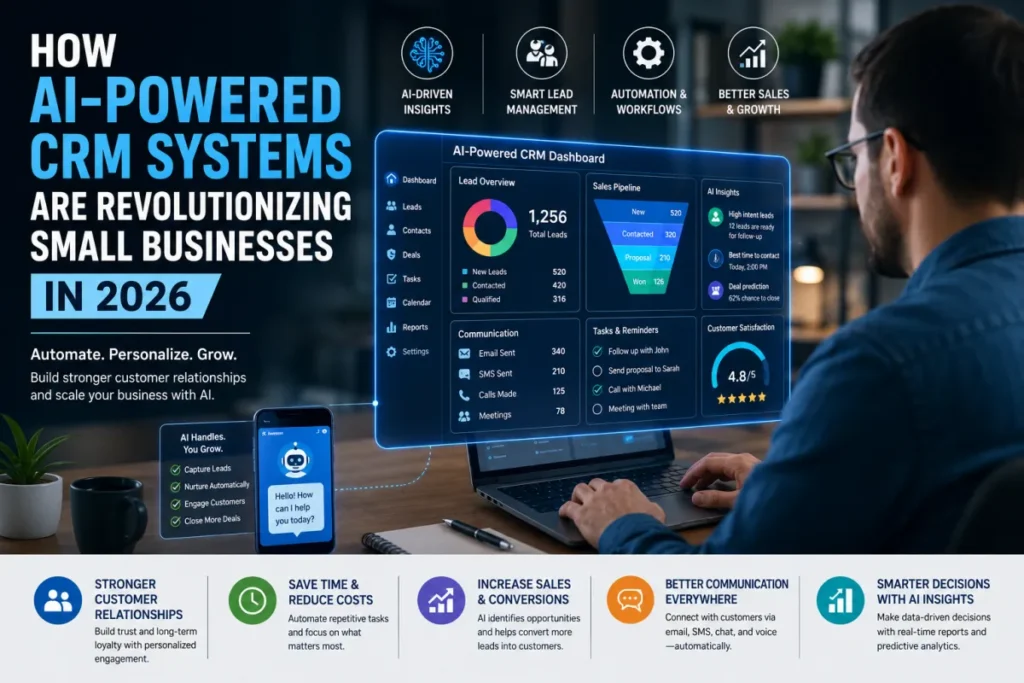 How AI-Powered CRM Systems Are Revolutionizing Small Businesses in 2026