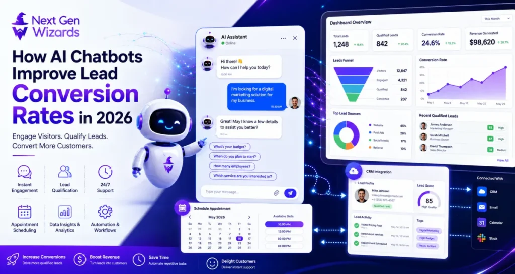How AI Chatbots Improve Lead Conversion Rates in 2026